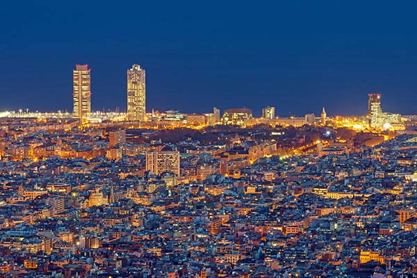 5 Distritos de Barcelona y sus barrios